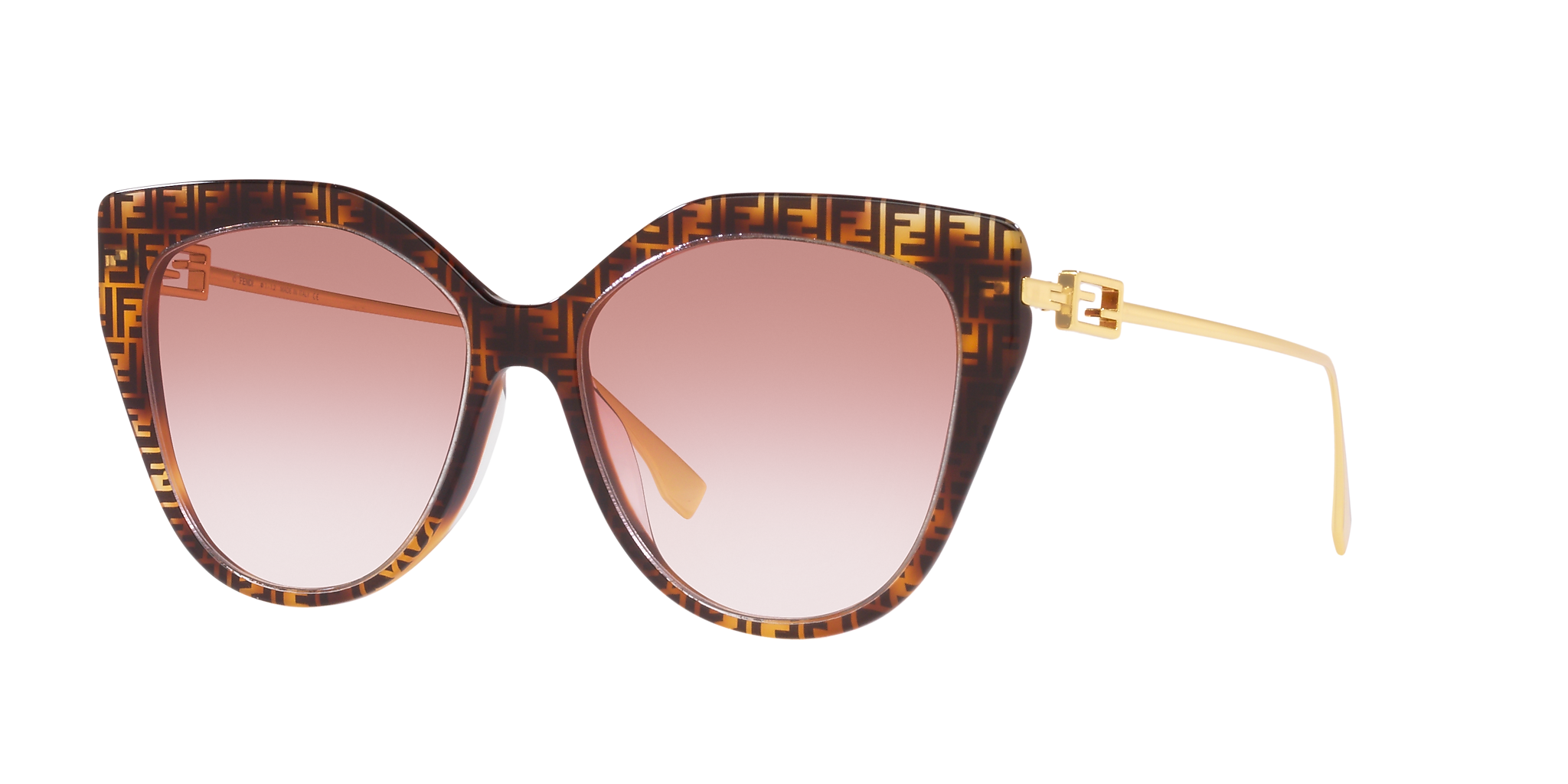 FE40011U Fendi Tortoise/Red XXS