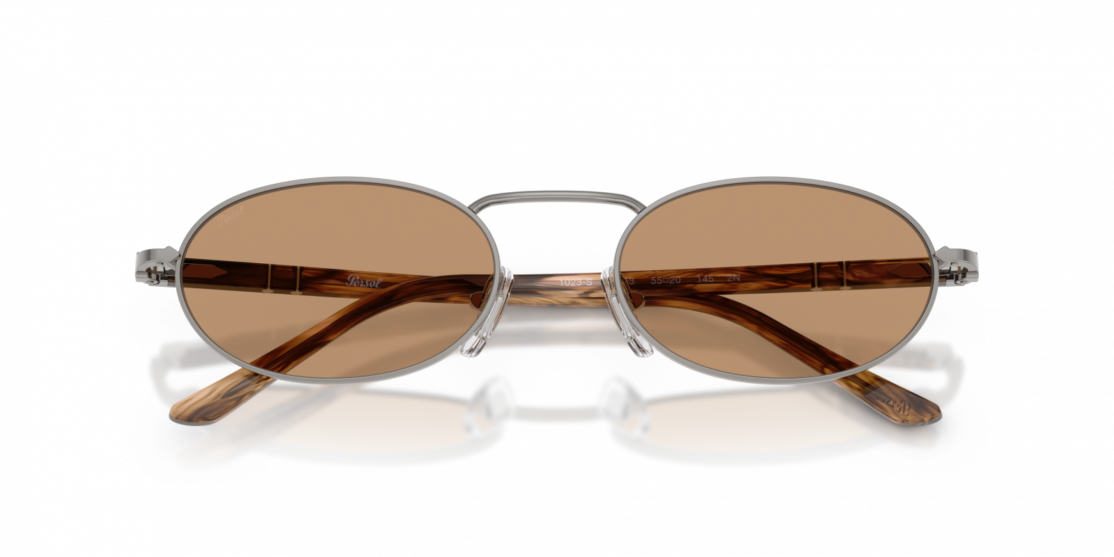 PO1023S Persol Gunmetal Grey/Brown 55