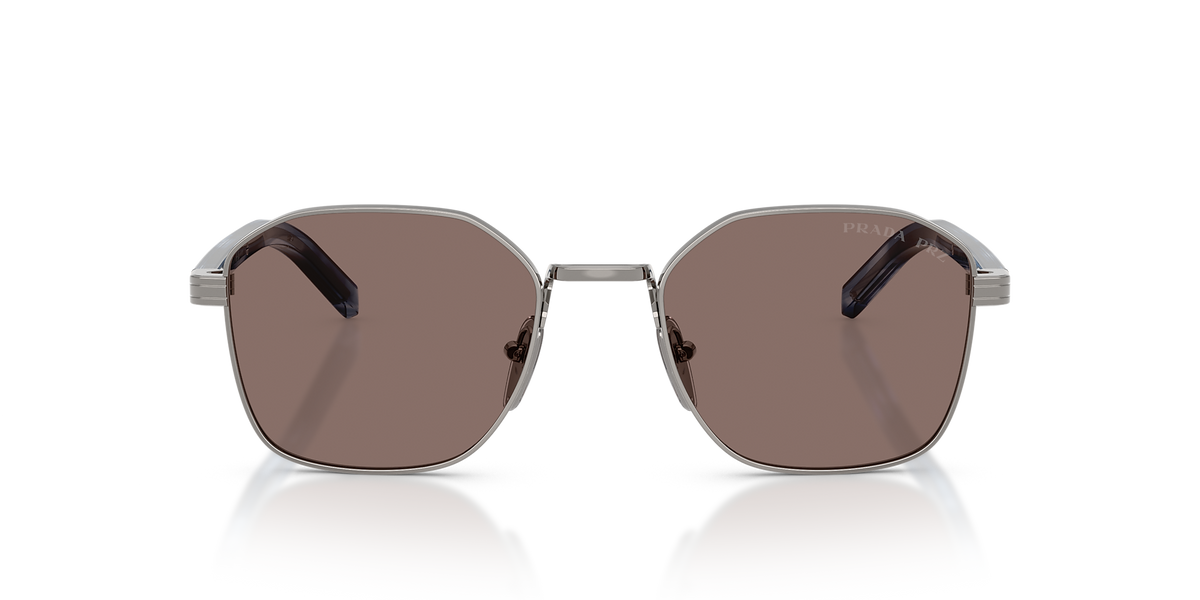 PR C50S Prada Gunmetal/Polar Light Brown S