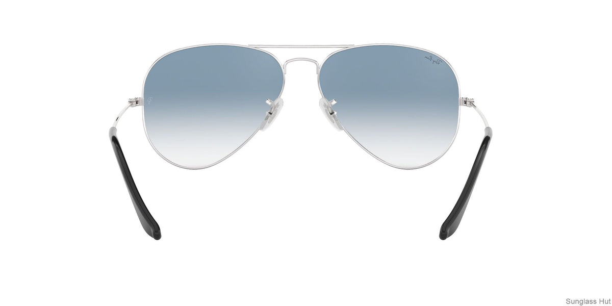 RB3025 Silver/Light Blue Gradient STD