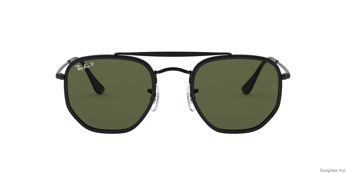 RB3648M Black/Polarized Green Classic G-15/Polarized STD