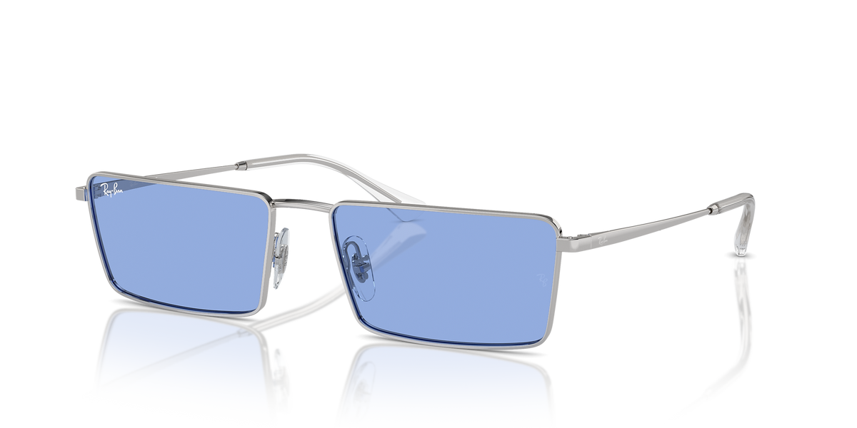 RB3741 Emy Bio-Based Ray-Ban Silver/Blue XXL