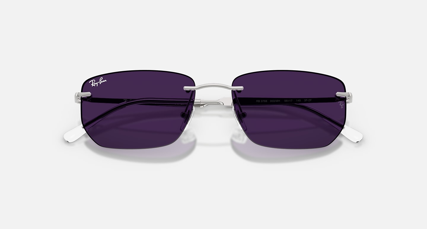 RB3768 RAY-BAN Silver/Violet M