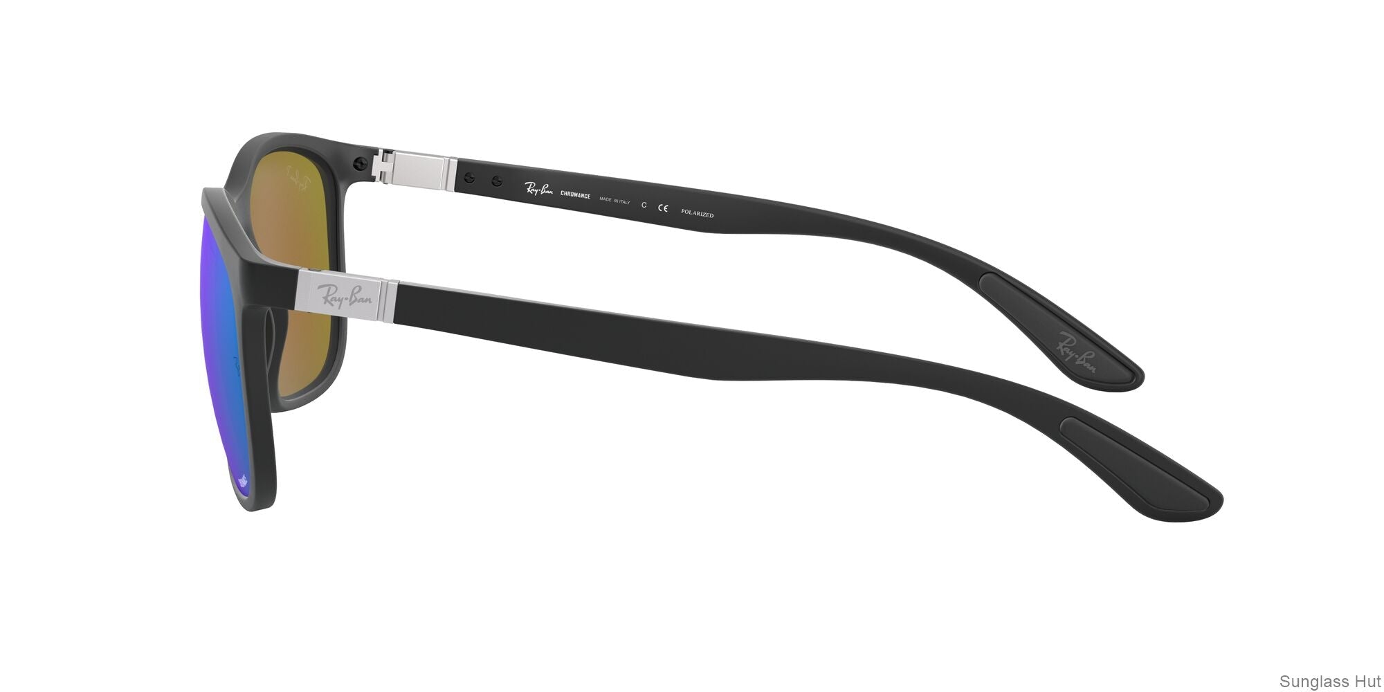 RB4330CH أسود/أزرق مرآة كرومانس مستقطب STD