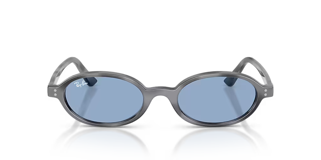 Khal Bio-Based RAY-BAN Dark Grey Havana/Blue M
