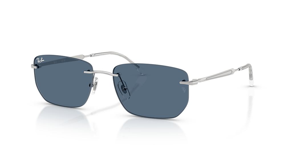 RB 3768 RAY-BAN Silver Dark Blue XL