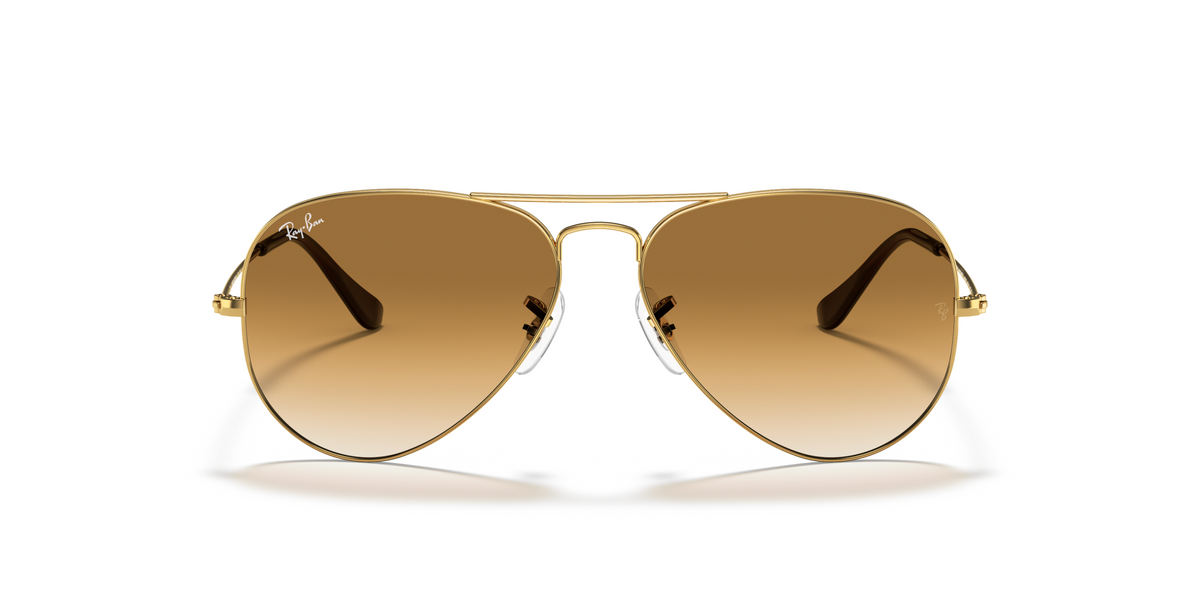 RB3025 Gold/Light Brown Gradient S