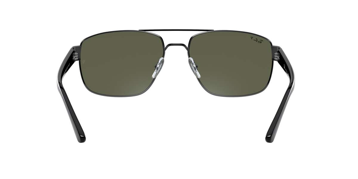 RB3663 Grey/Polarized Green Classic G-15/Polarized STD