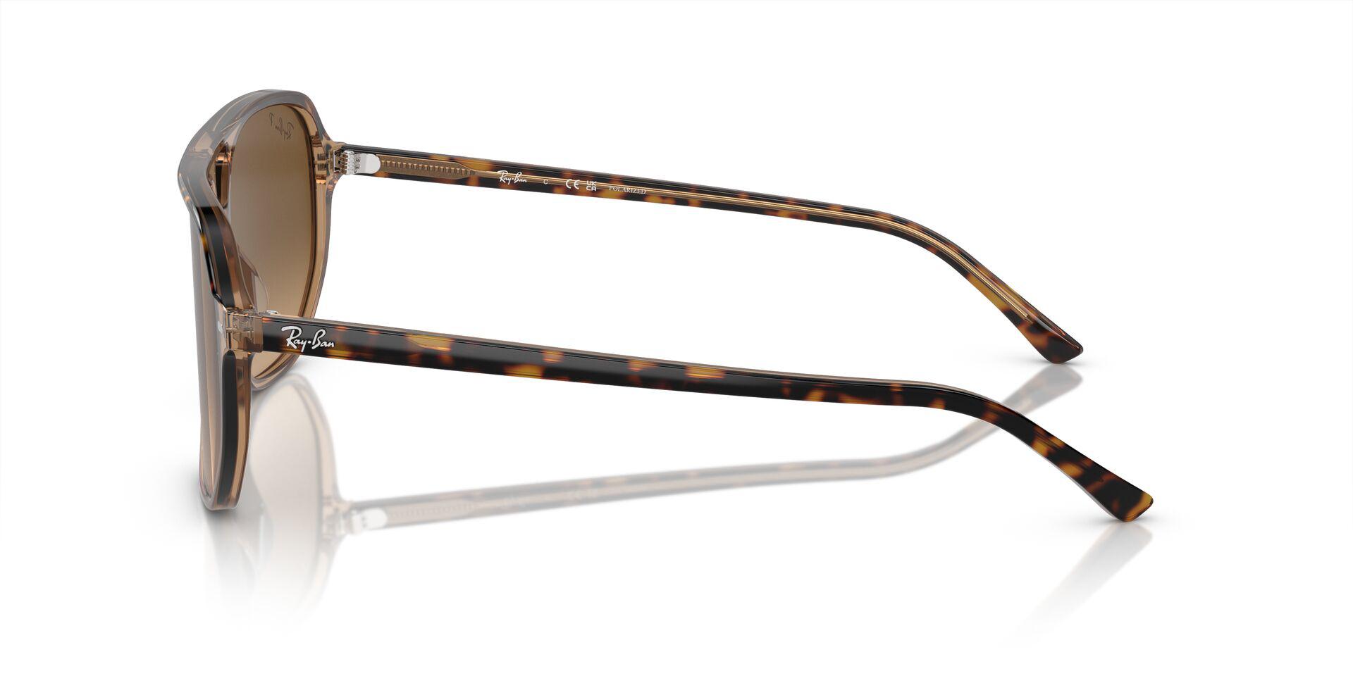 RB2205 ذهبى/بني/مستقطب XL