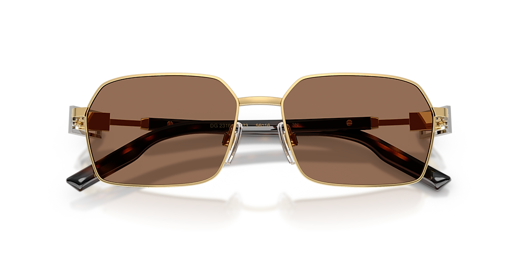 DG2316 دولتشي آند غابانا ذهبي/بني مقاس L