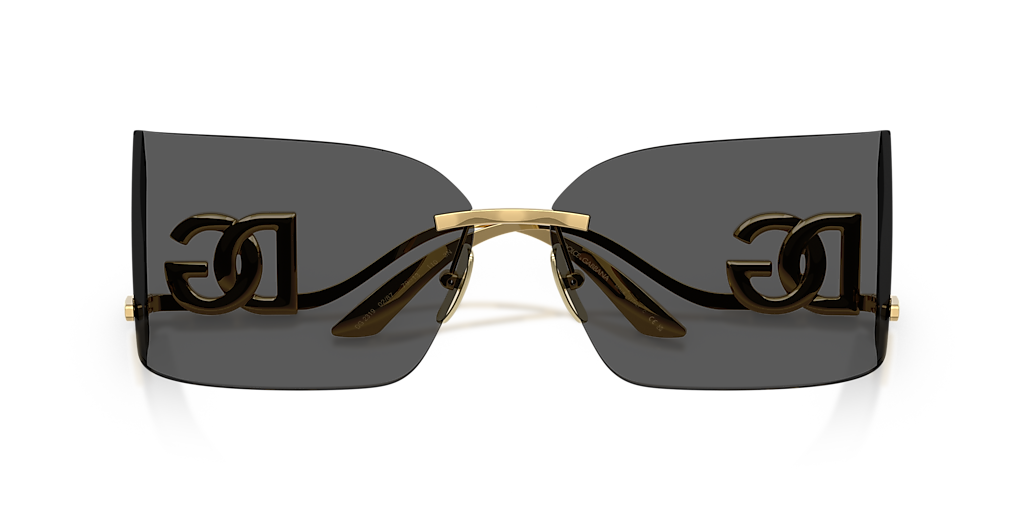 DG2319 دولتشي آند غابانا ذهبي/رمادي مقاس XXL