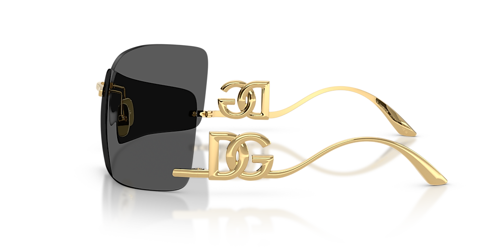 DG2319 دولتشي آند غابانا ذهبي/رمادي مقاس XXL