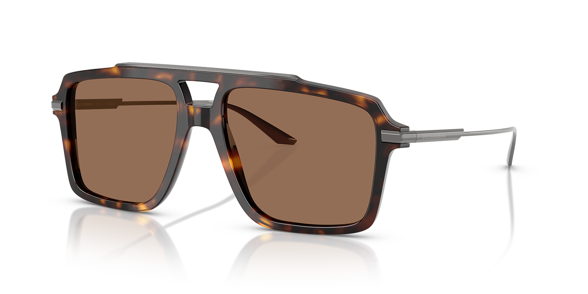 DG4477 Dolce&Gabbana Havana/Dark Brown XXL – SunglassHut Egypt display picture 2