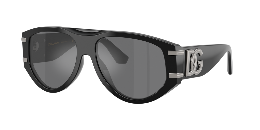 DG4499 Dolce & Gabbana Black/Grey Mirror L