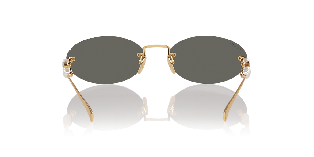 GG1922S غوتشي ذهبى/رمادي XXL