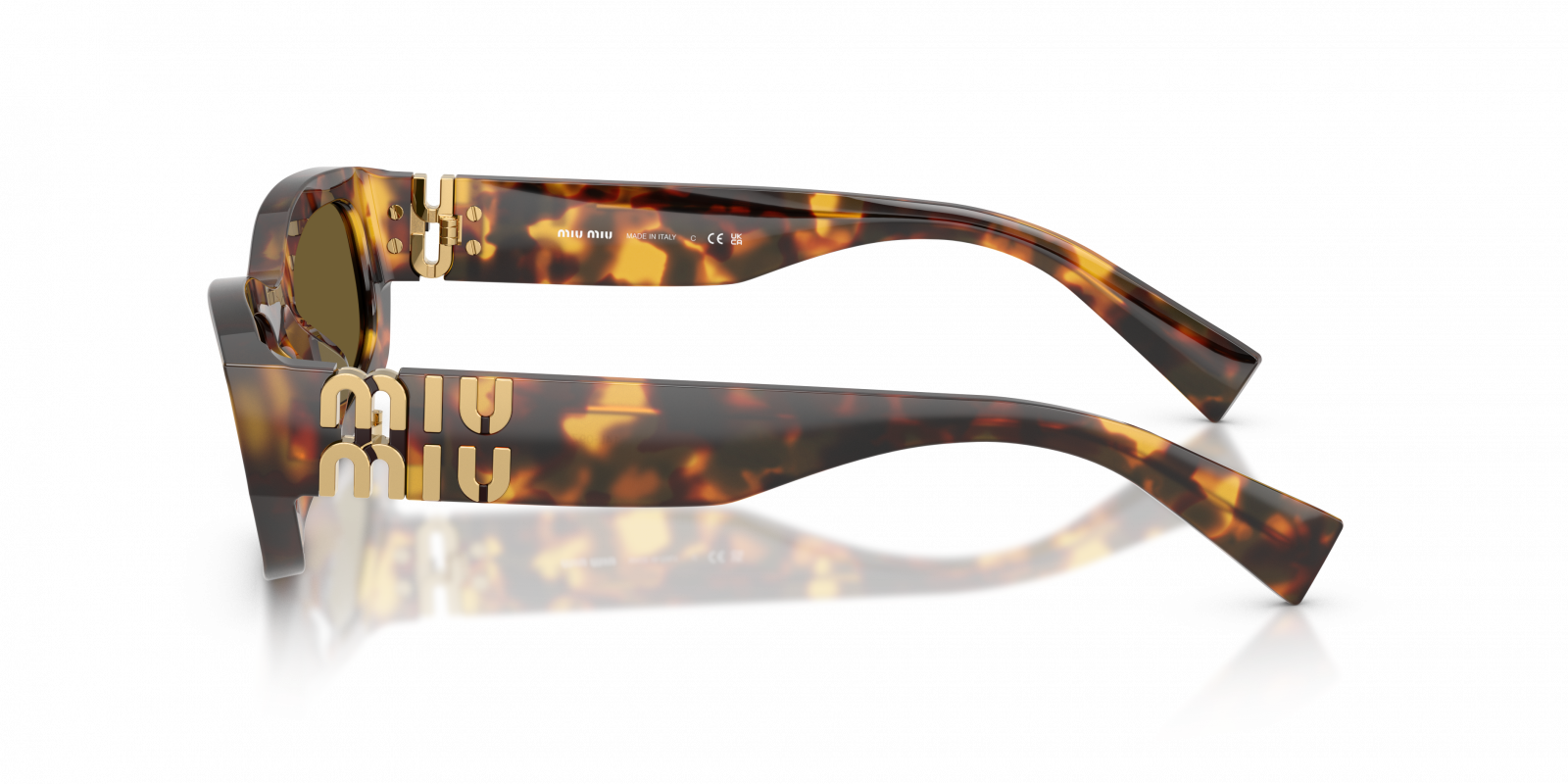 MU B04S Miu Miu Havana Honey/Dark Brown