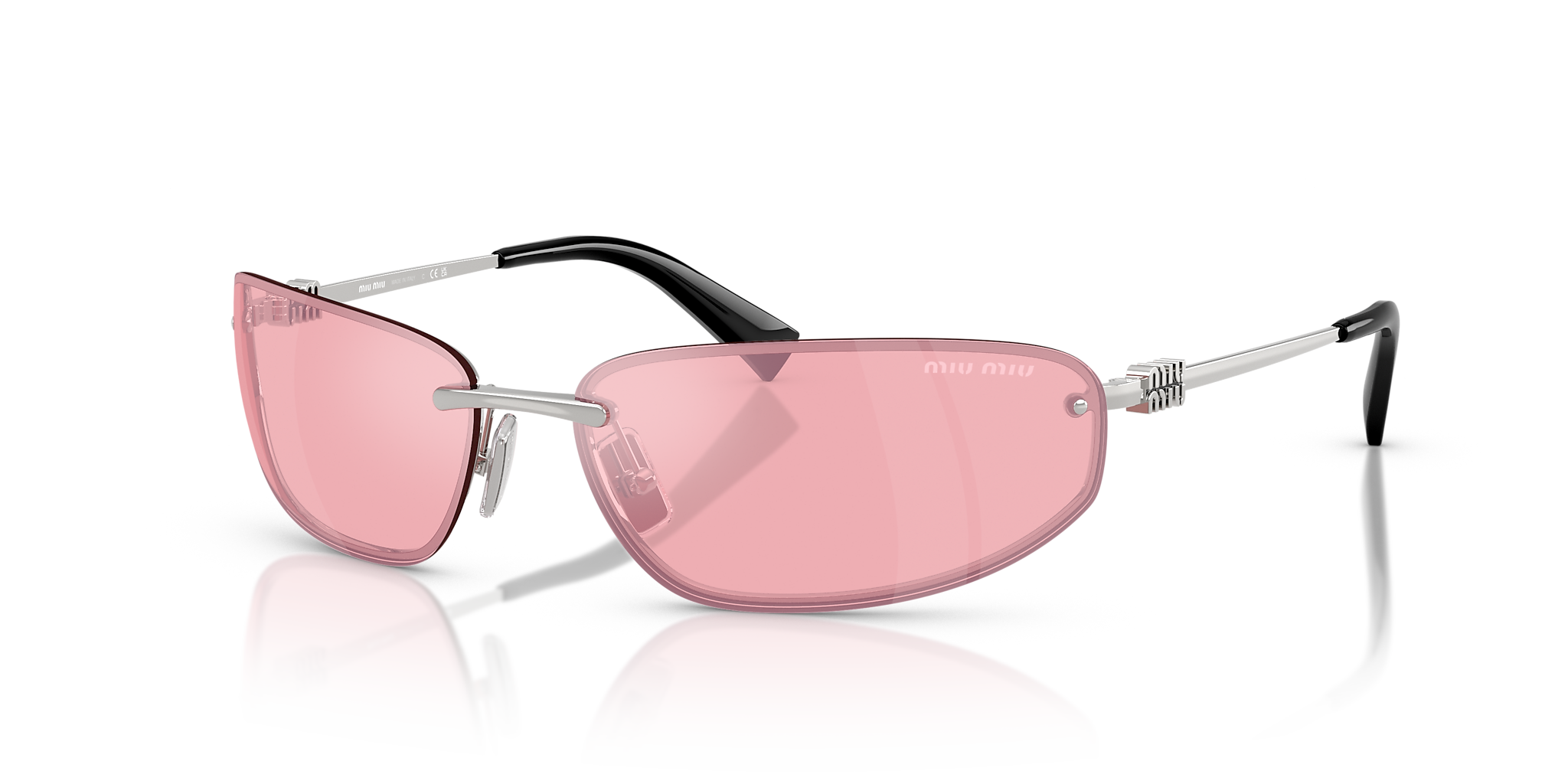 MU A50S Silver/Pink Mirror L