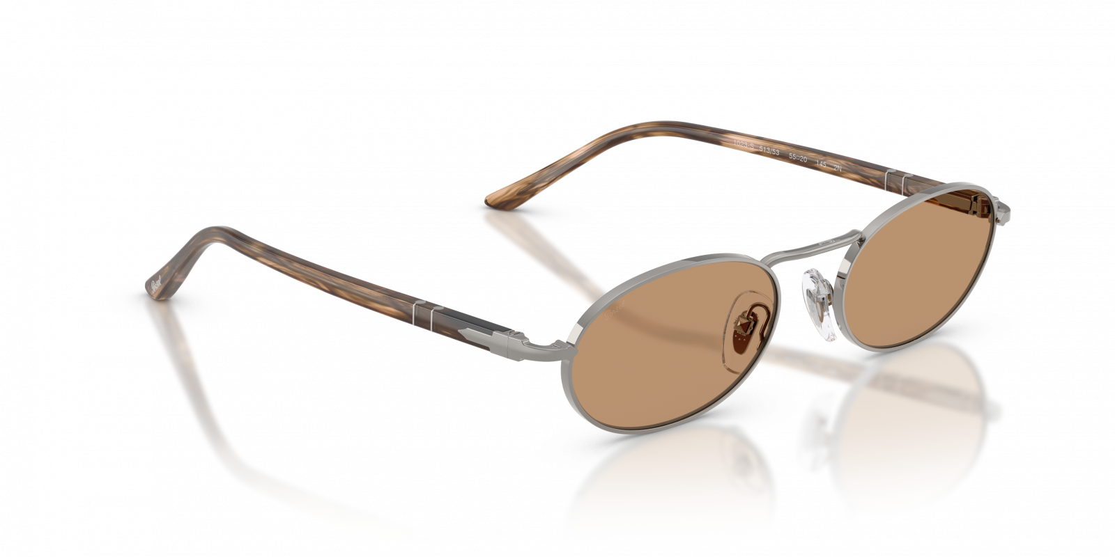 PO1023S Persol Gunmetal Grey/Brown 55