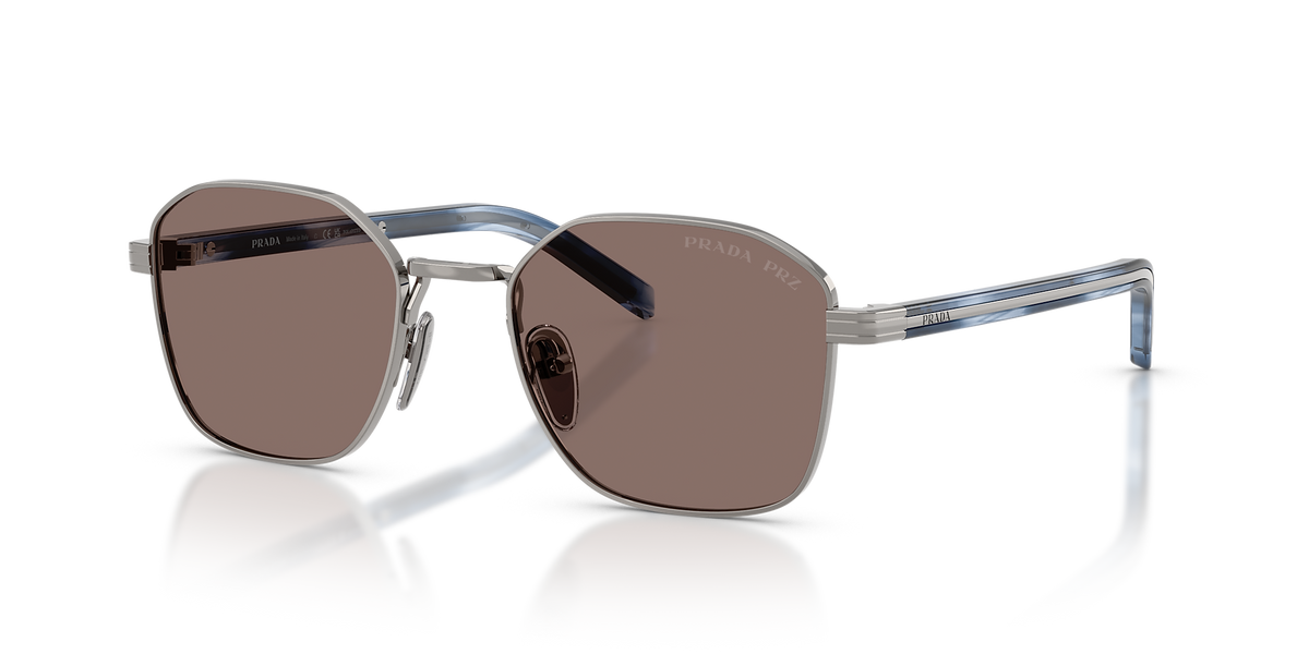 PR C50S Prada Gunmetal/Polar Light Brown S
