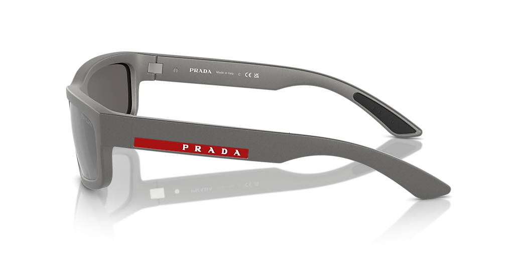 PS 05ZS Prada Linea Rossa رمادي/فضي مقاس XL