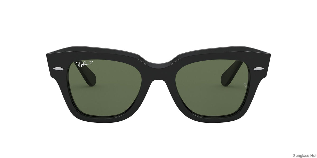 RB2186 Black/Polarized Green Classic G-15/Polarized STD