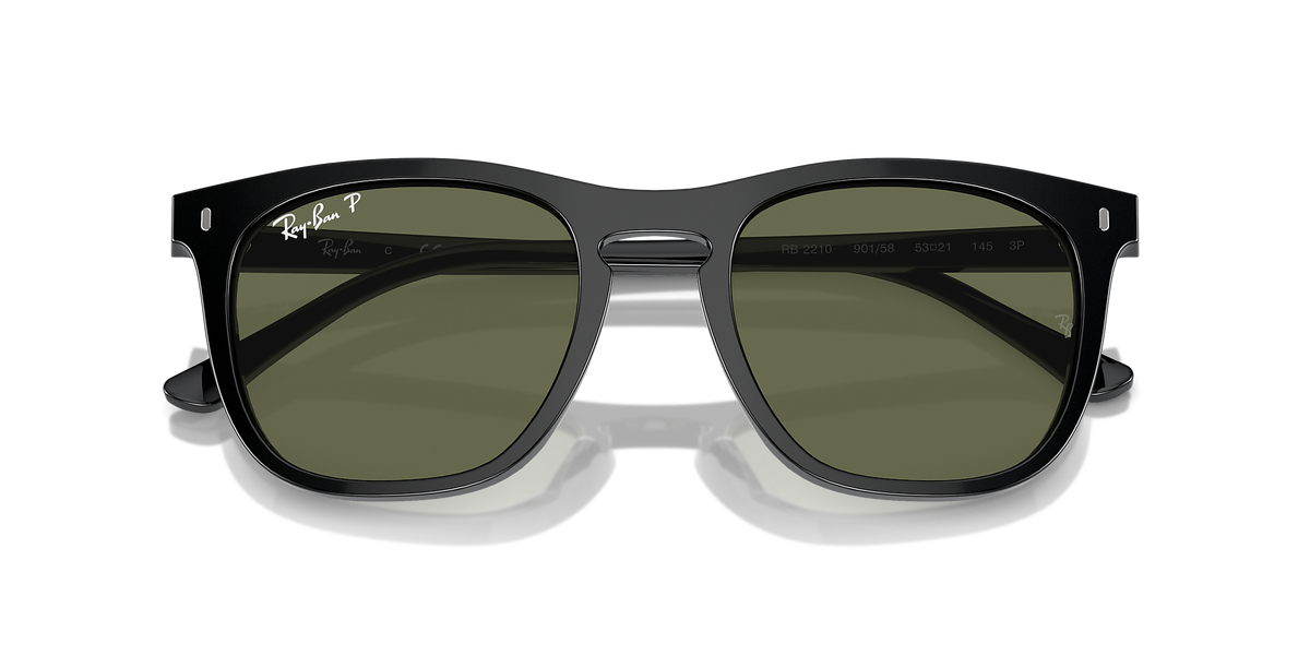 RB2210 Ray-Ban Black/Green L
