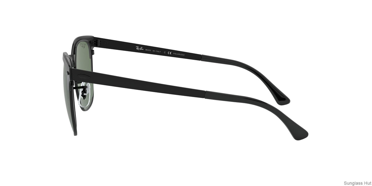 RB3716 أسود/مستقطب أخضر كلاسيكي G-15/مستقطب STD