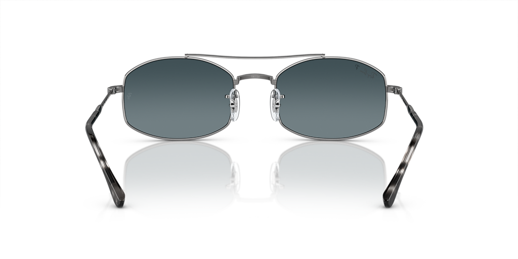 RB3719 Ray-Ban Silver/Blue L