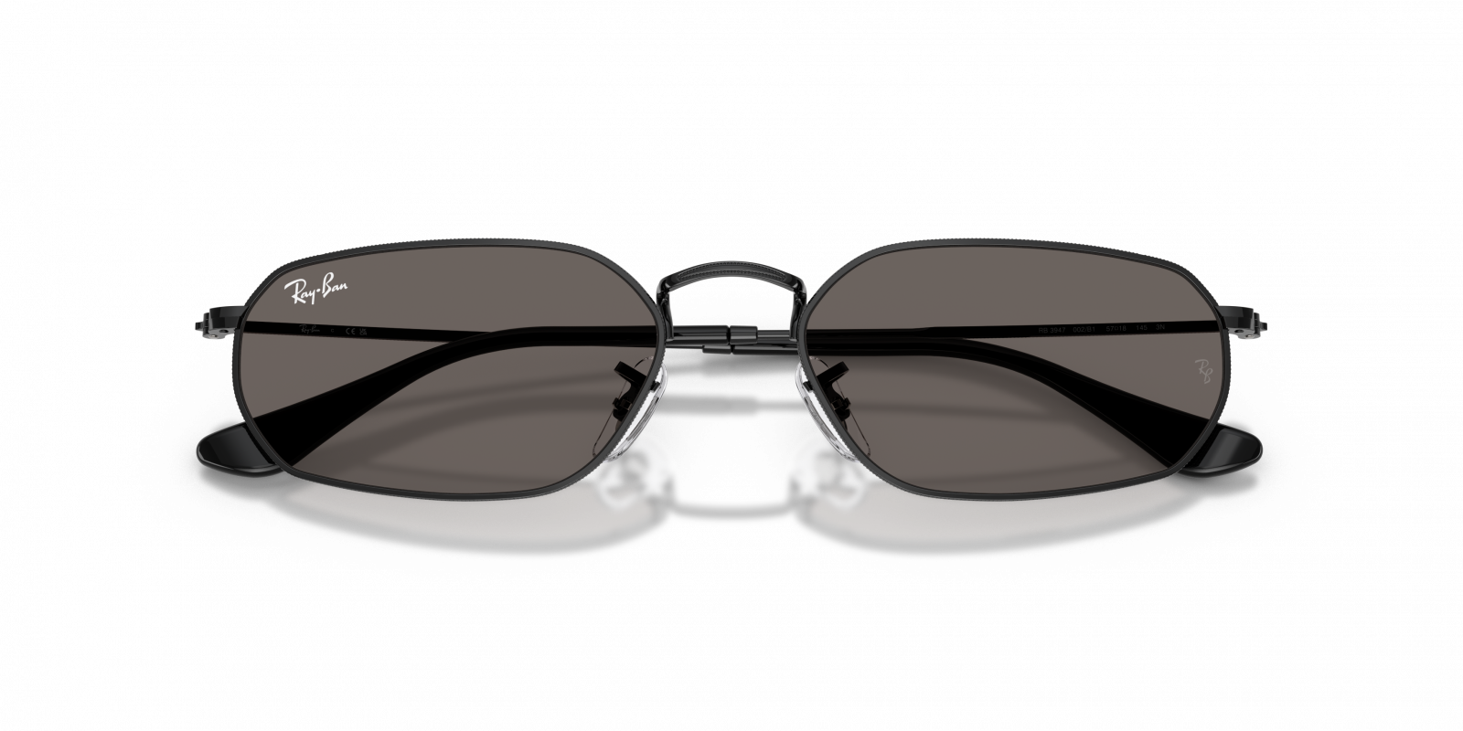 RB3947 Ray-Ban Black/Dark Grey