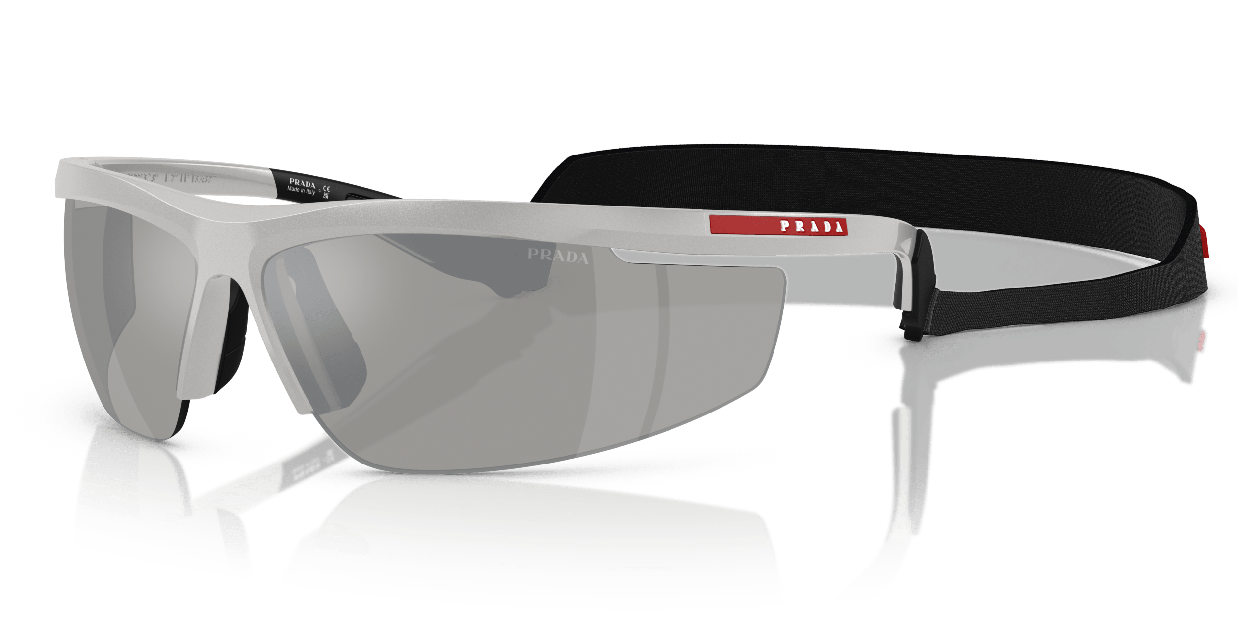 PS A02S PRADA LINEA ROSSA Grey/Silver M