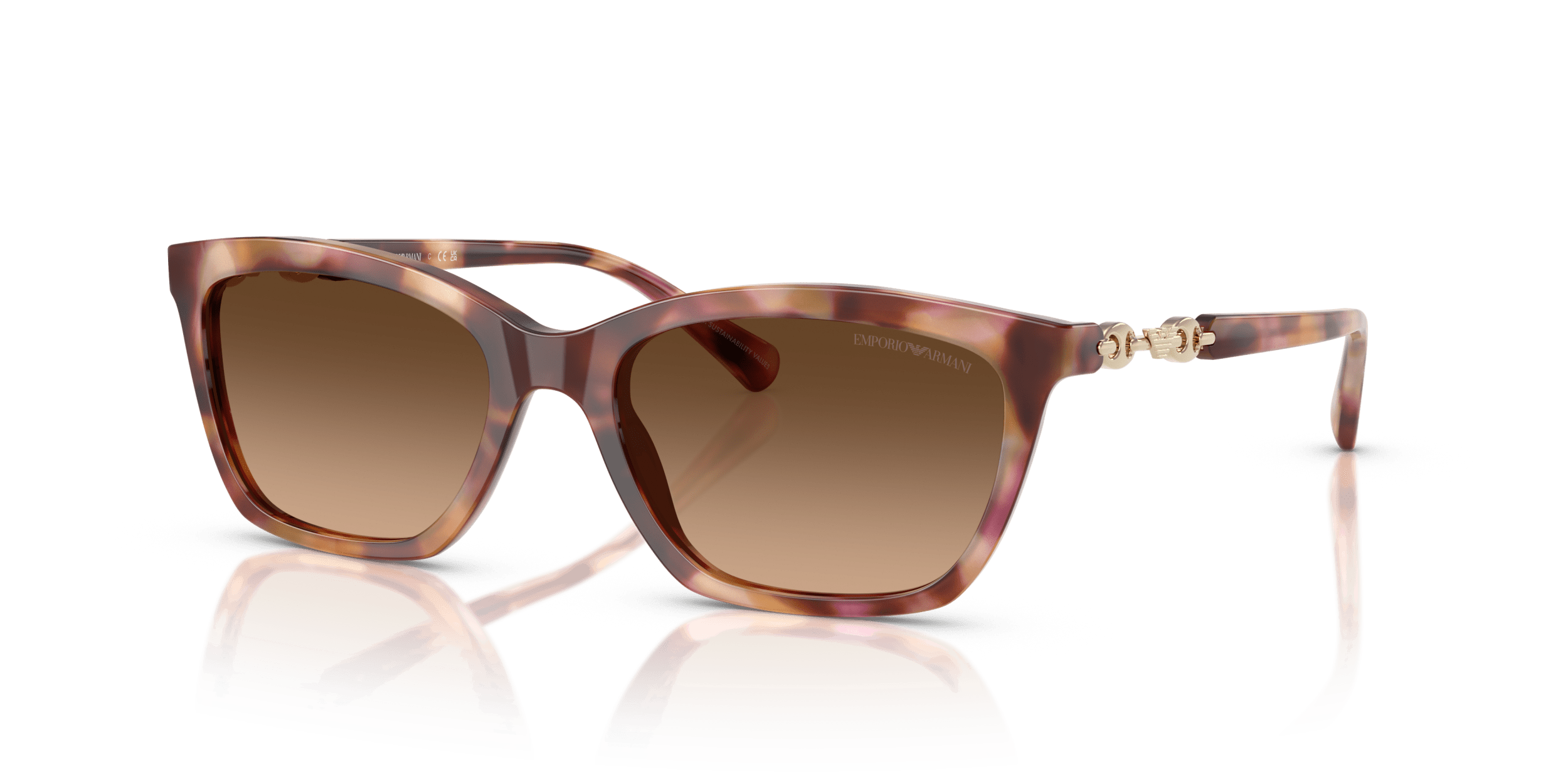 EA4238 Emporio Armani Red/Brown M