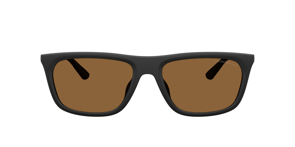 EA4272U Emporio Armani Matte Black/Brown XXL