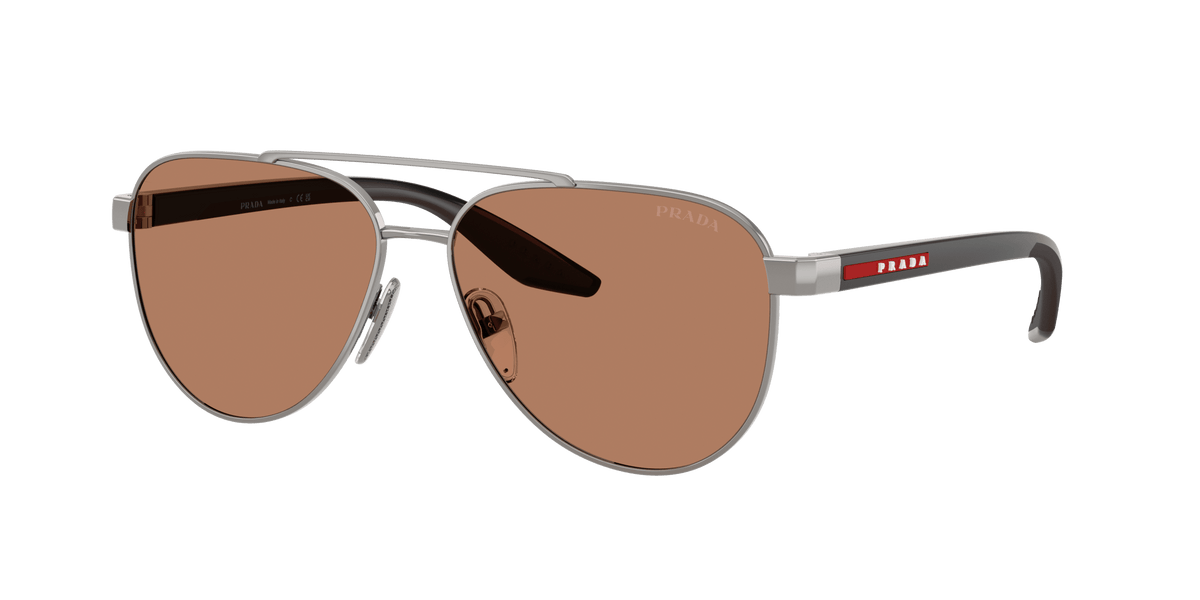 PS A52S PRADA LINEA ROSSA Gunmetal/Brown XL