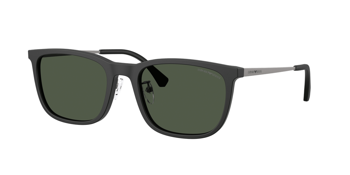 EA4275D Emporio Armani Matte Black/Dark Green Polarized XL