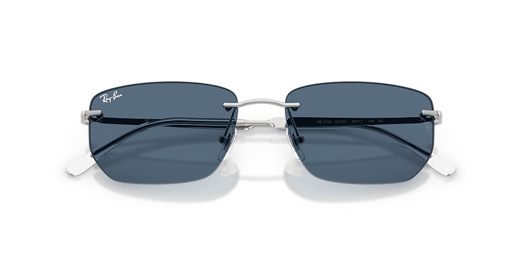 RB 3768 RAY-BAN Silver Dark Blue XL