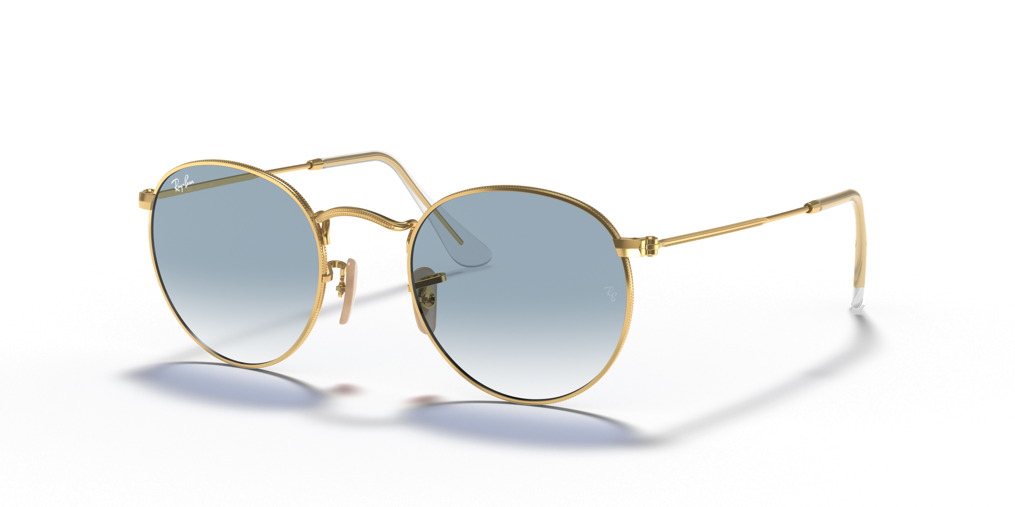 RB3447N Gold/Light Blue Gradient STD