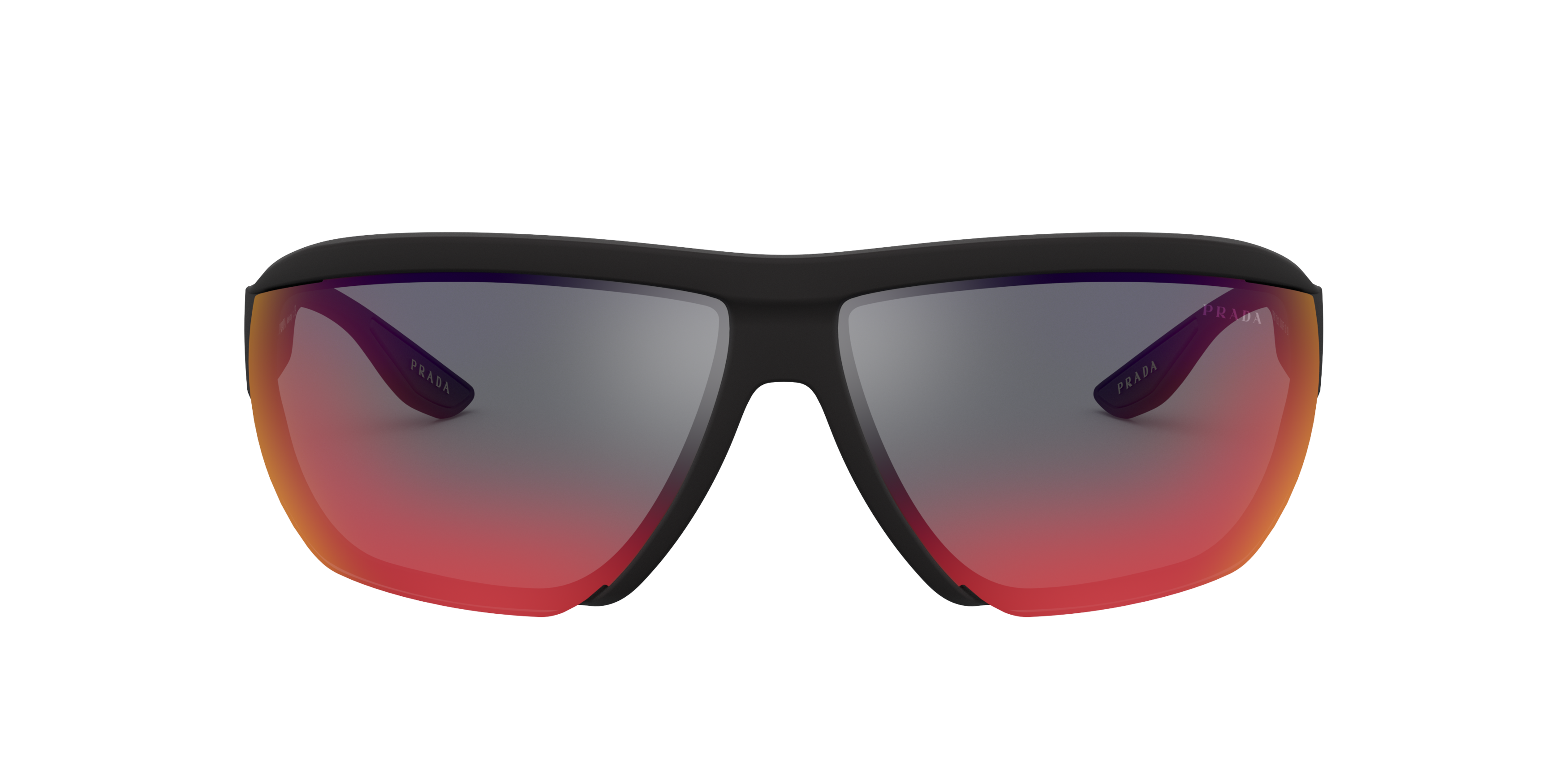 PS 09VS Black/Dark Grey Mirror Blue/Red