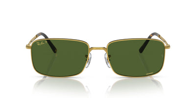 RB3717 Gold/Dark Green/Polarized XL
