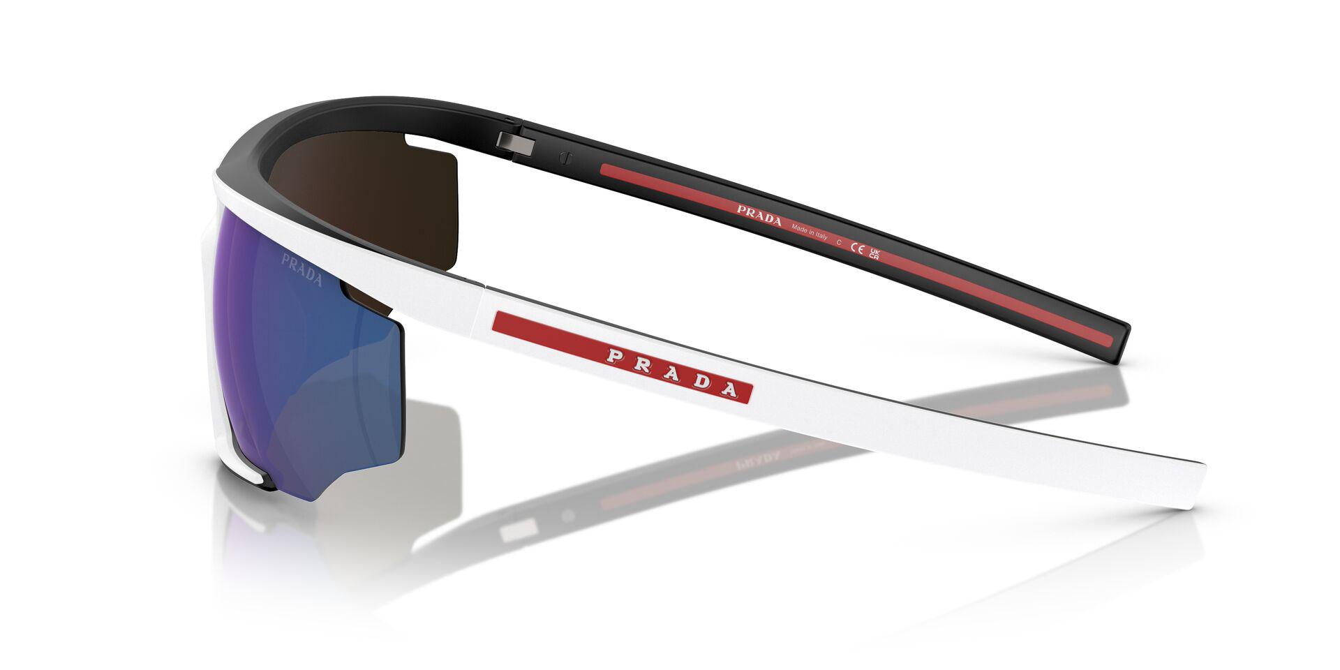 PS 07YS White/Blue Mirror XXL